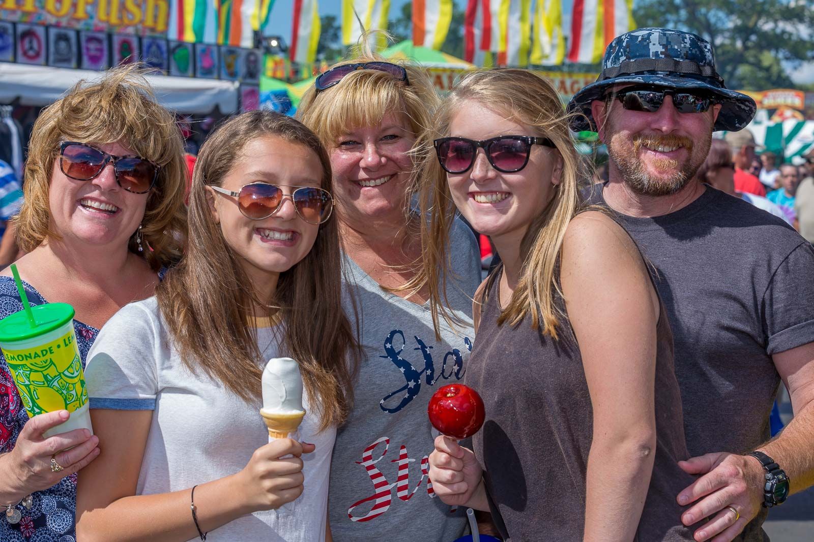Smiles on Sunday at the Erie County Fair